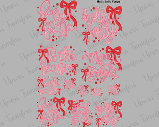 Holly Jolly Script
