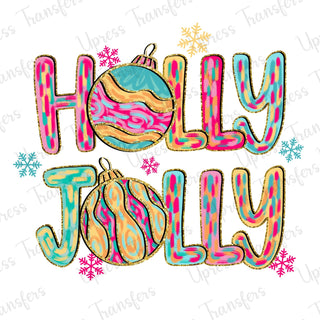 Holly Jolly Trendy Dashes