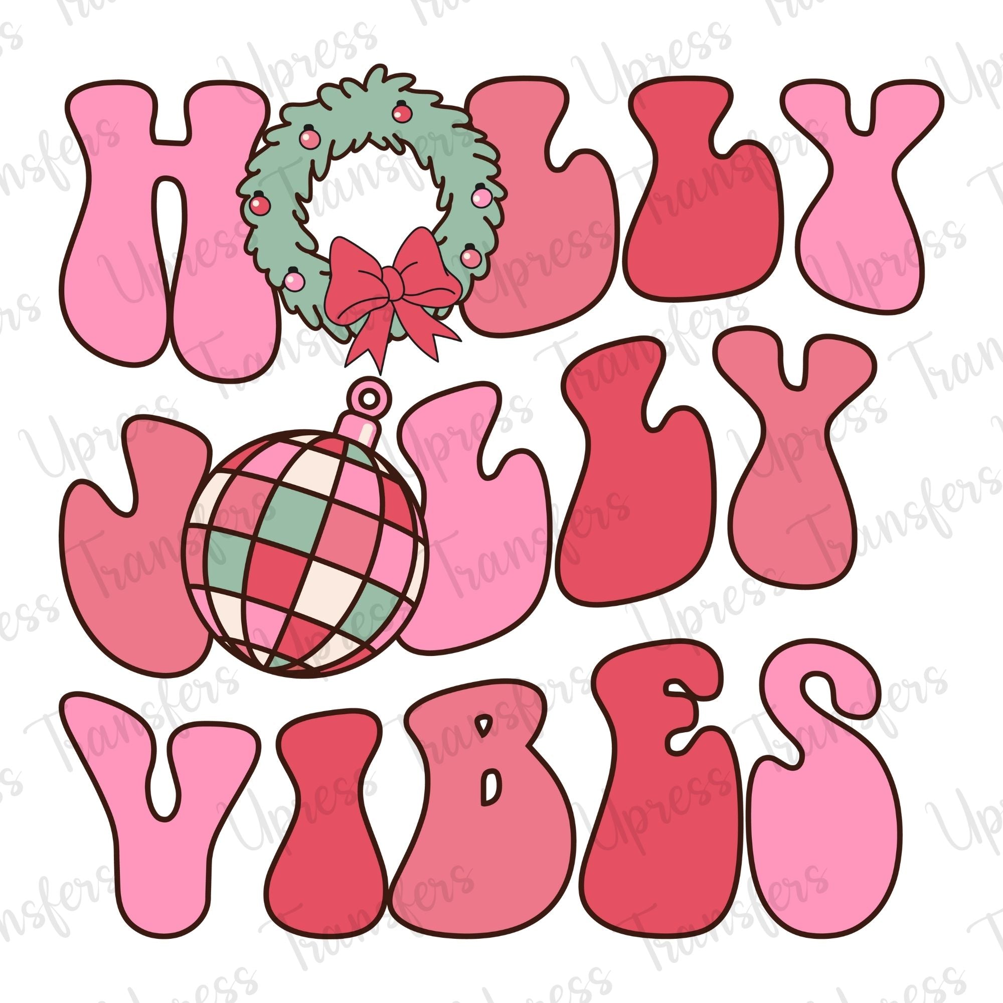Holly Jolly Vibes Pinks