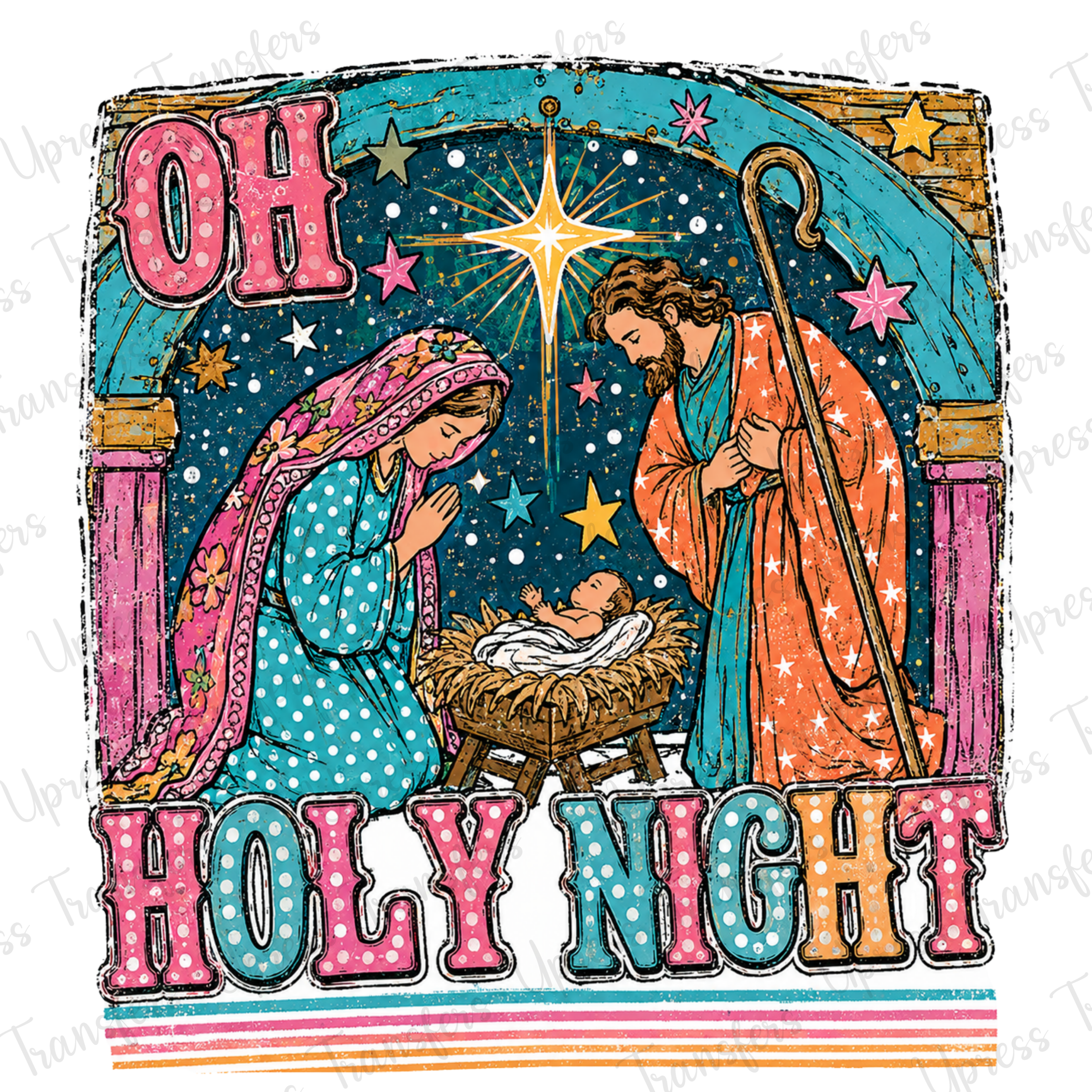 Holy Night Colorful