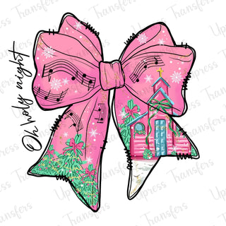 Holy Night Pink Bow
