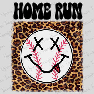 Home Run Baseball Smiley