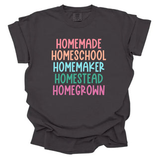 Homemade Homeschool Homemaker Homestead Homegrown