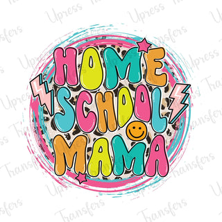 Homeschool Mama Vibrant Trendy Circle