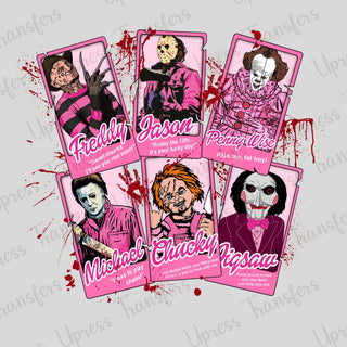 Horror Men Cards
