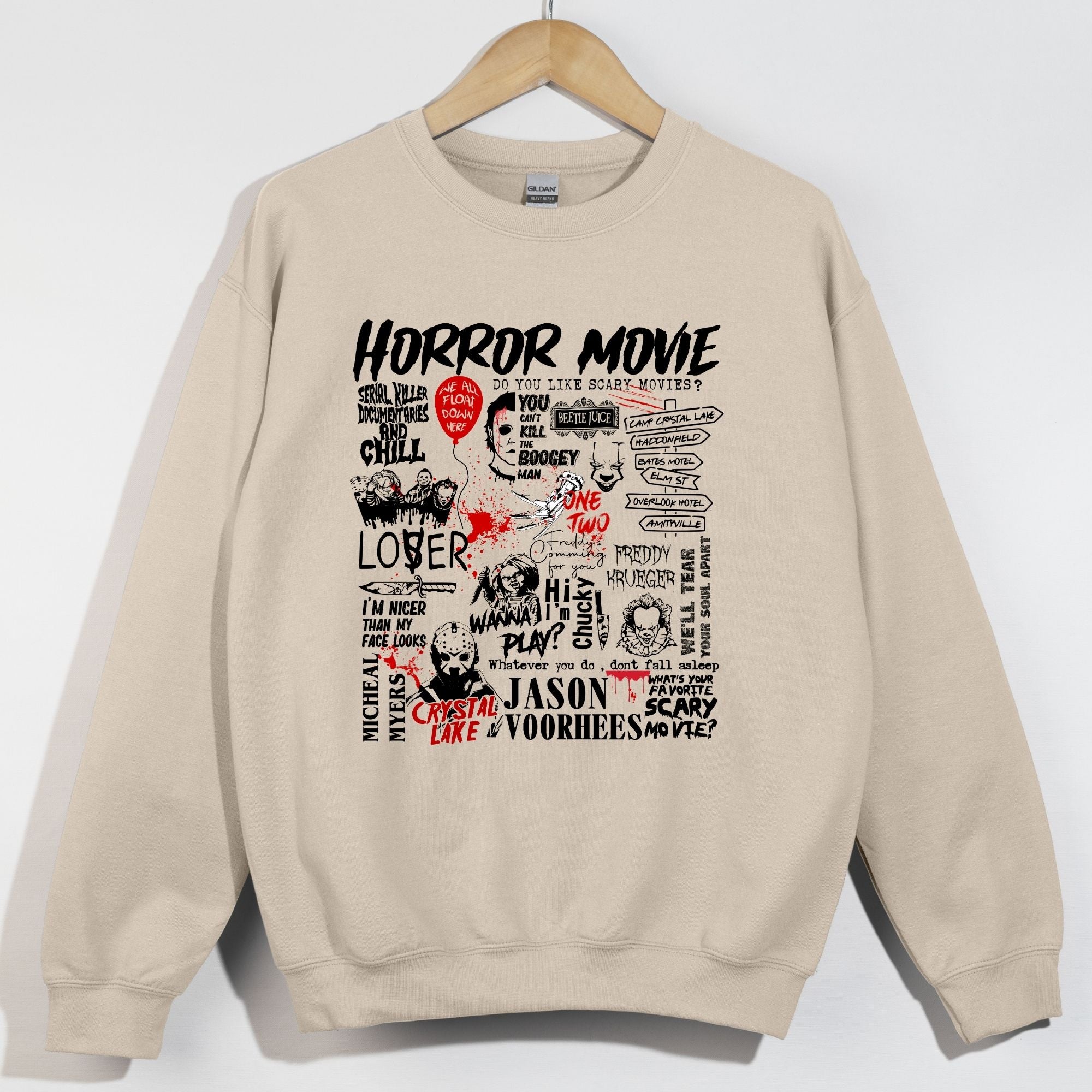 Horror Movie Collage