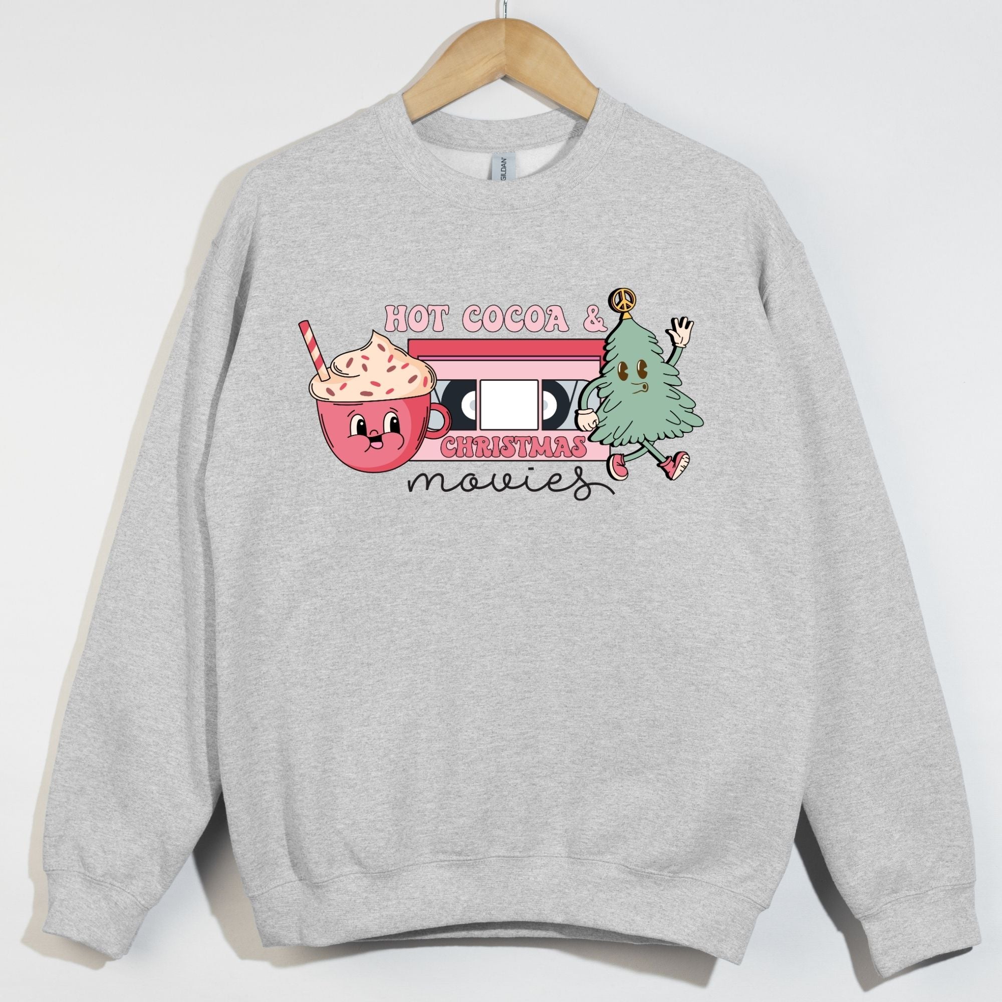 Hot Cocoa and Christmas Movies Tape