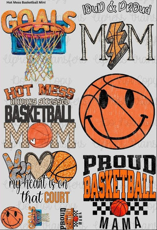 Hot Mess Basketball Mini