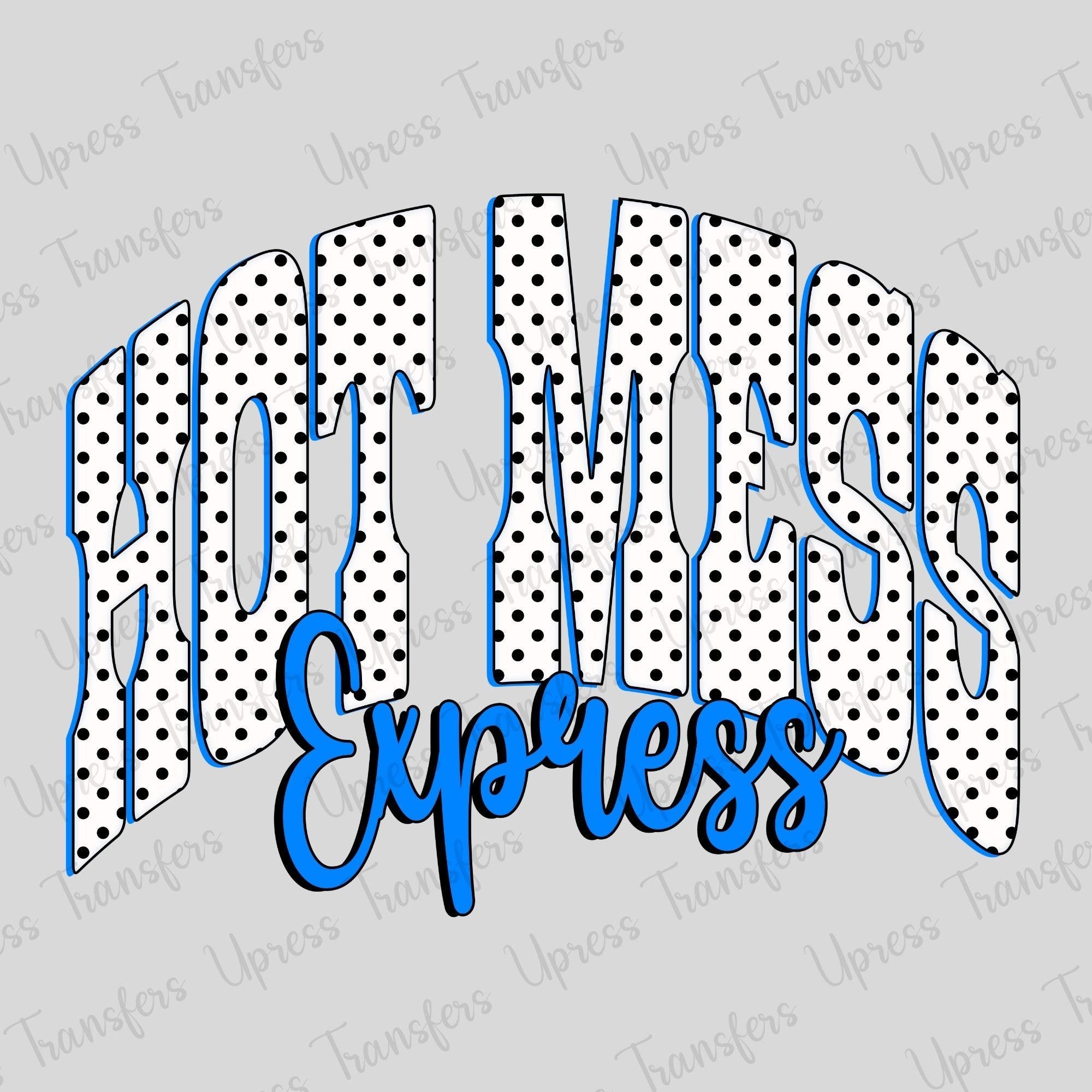 Hot Mess Polka Dot