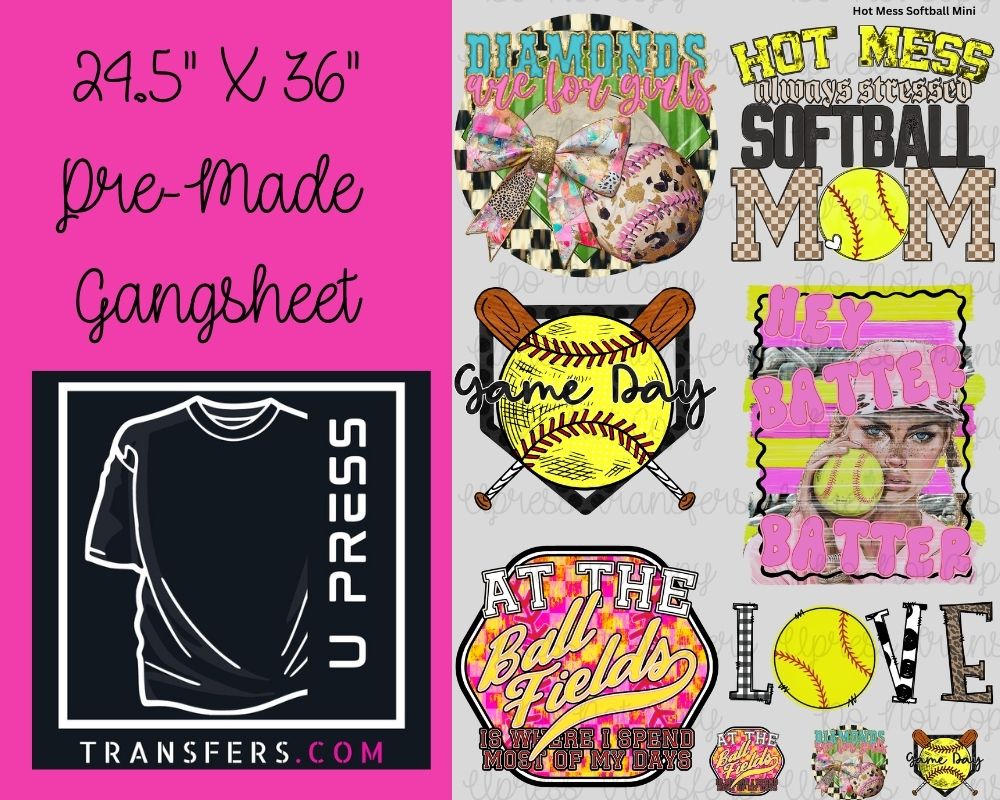 Hot Mess Softball Mini