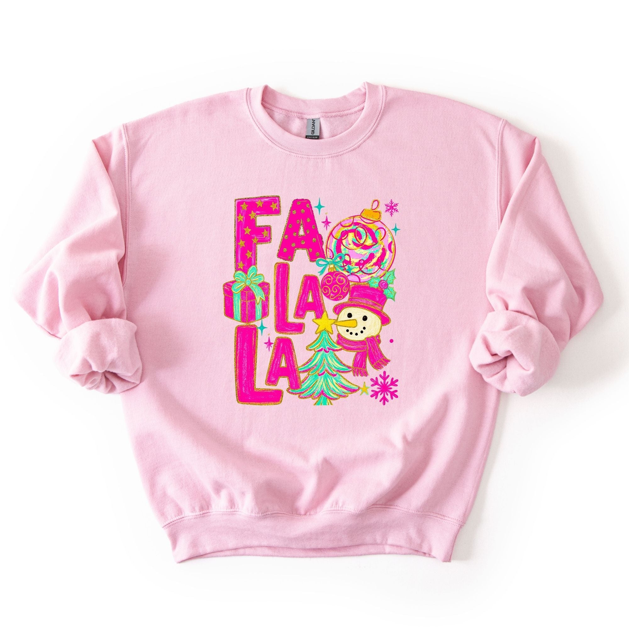 Hot Pink Fa la la Doodle