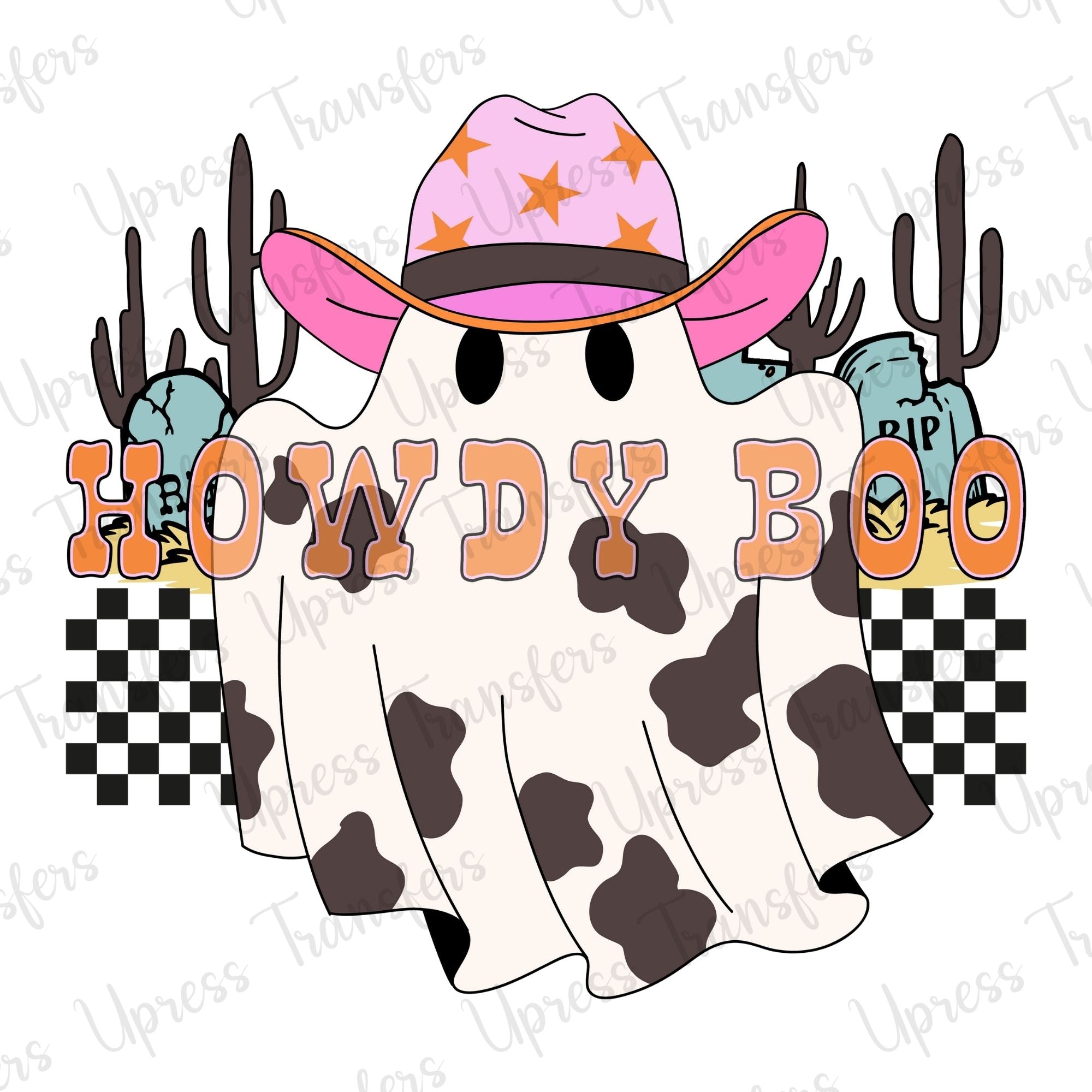 Howdy Boo Preppy Ghost