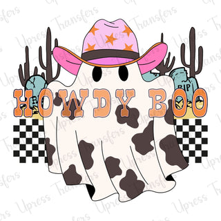 Howdy Boo Preppy Ghost