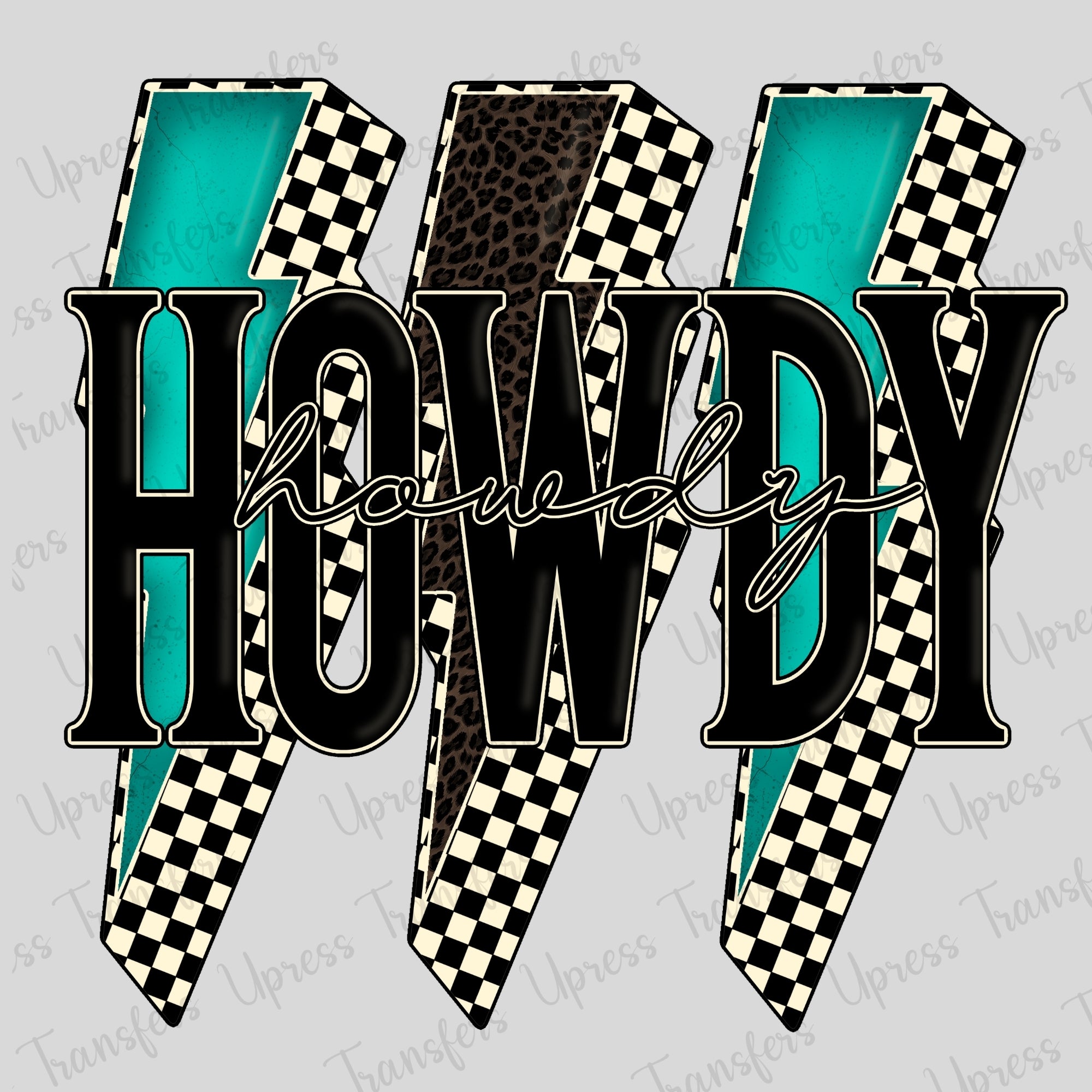 Howdy Checkered Trio Bolts