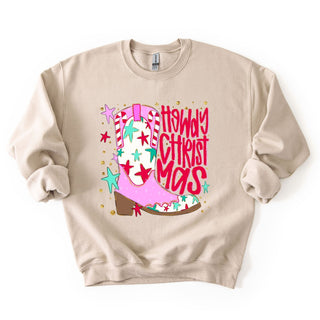 Howdy Christmas Boot Vibrant