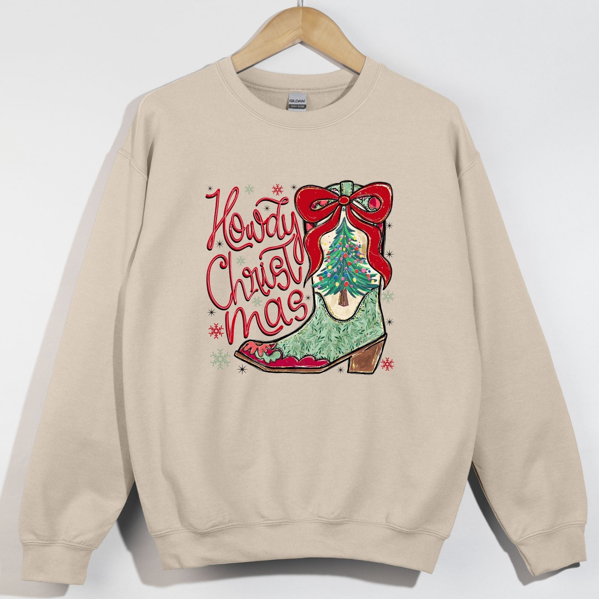 Howdy Christmas Coquette Boot