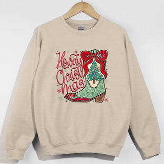 Howdy Christmas Coquette Boot