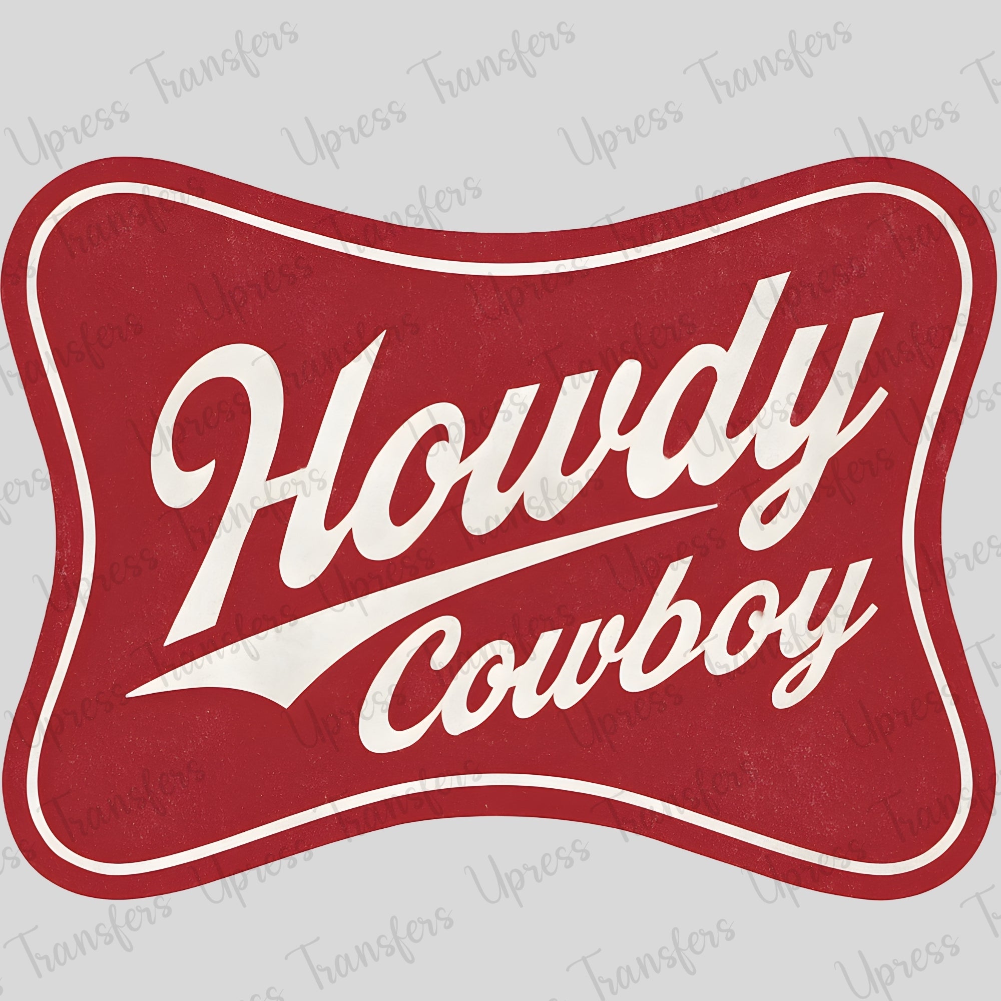 Howdy Cowboy Red