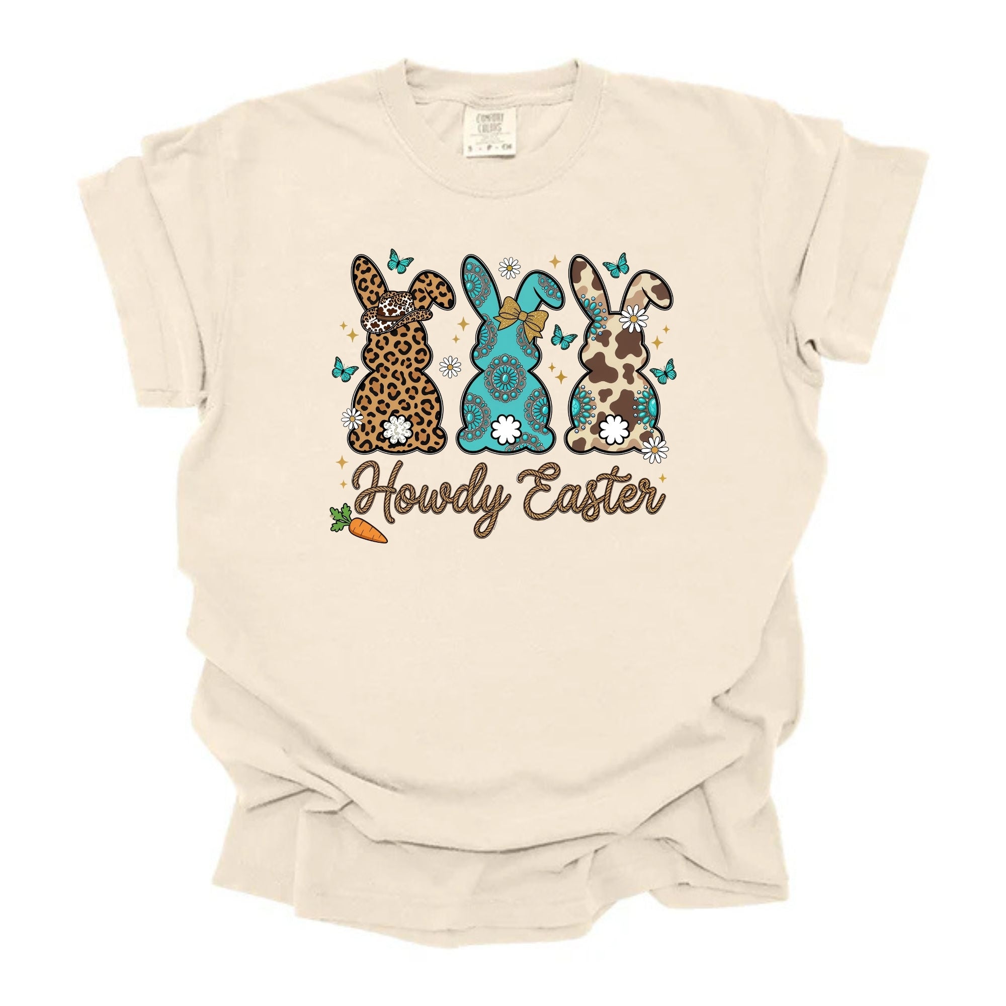 Howdy Easter Bunnies Trio