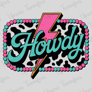 Howdy Pink and Turquoise
