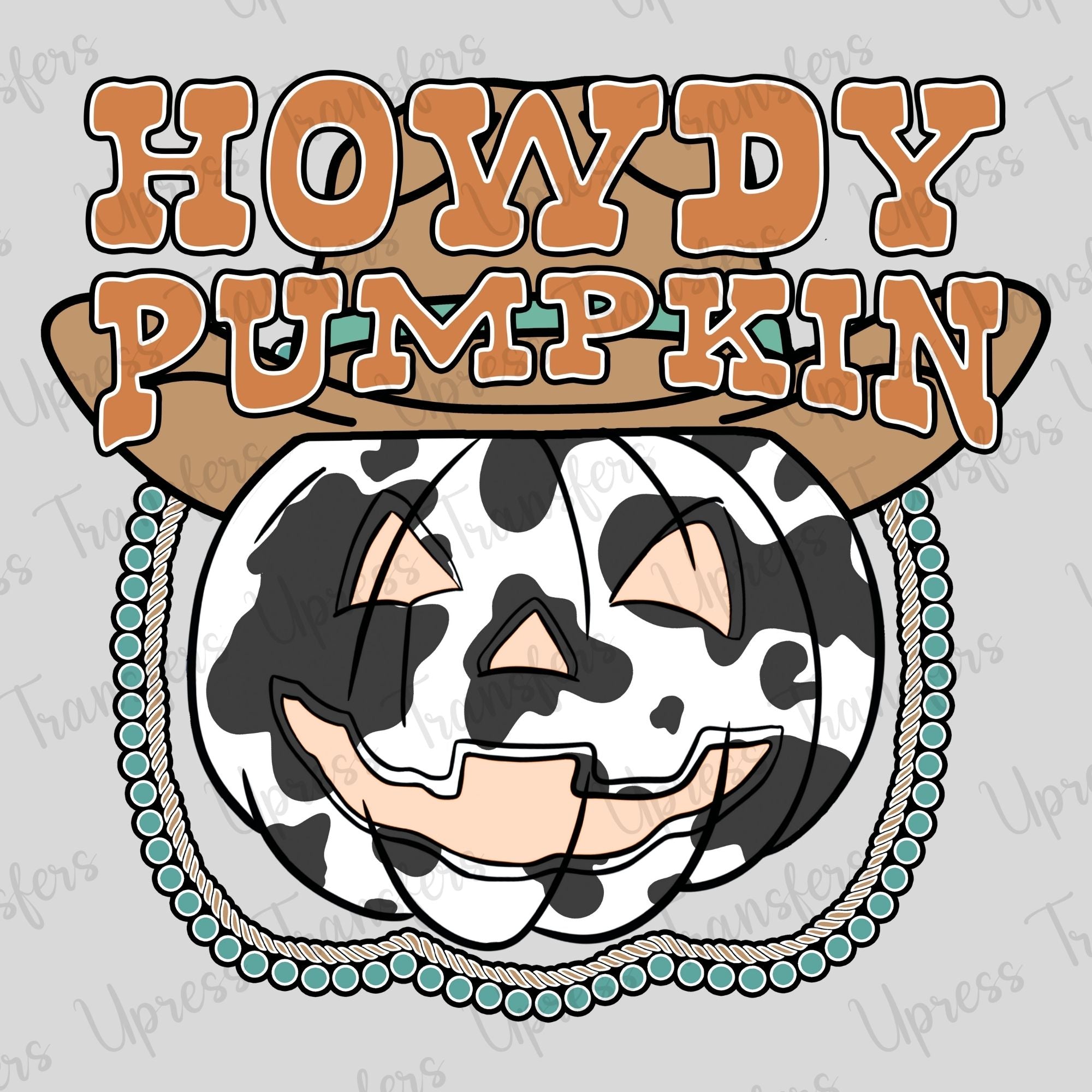 Howdy Pumpkin Country Pumpkin