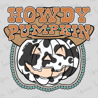 Howdy Pumpkin Country Pumpkin