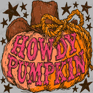 Howdy Pumpkin Retro Western