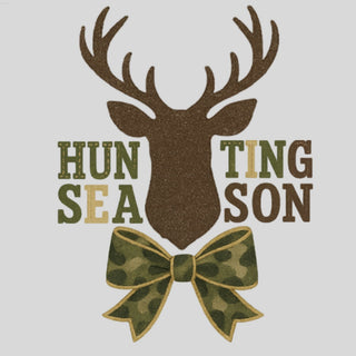 Hunting Season Deer Silhouette