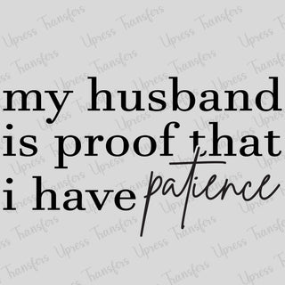 I Have Patience