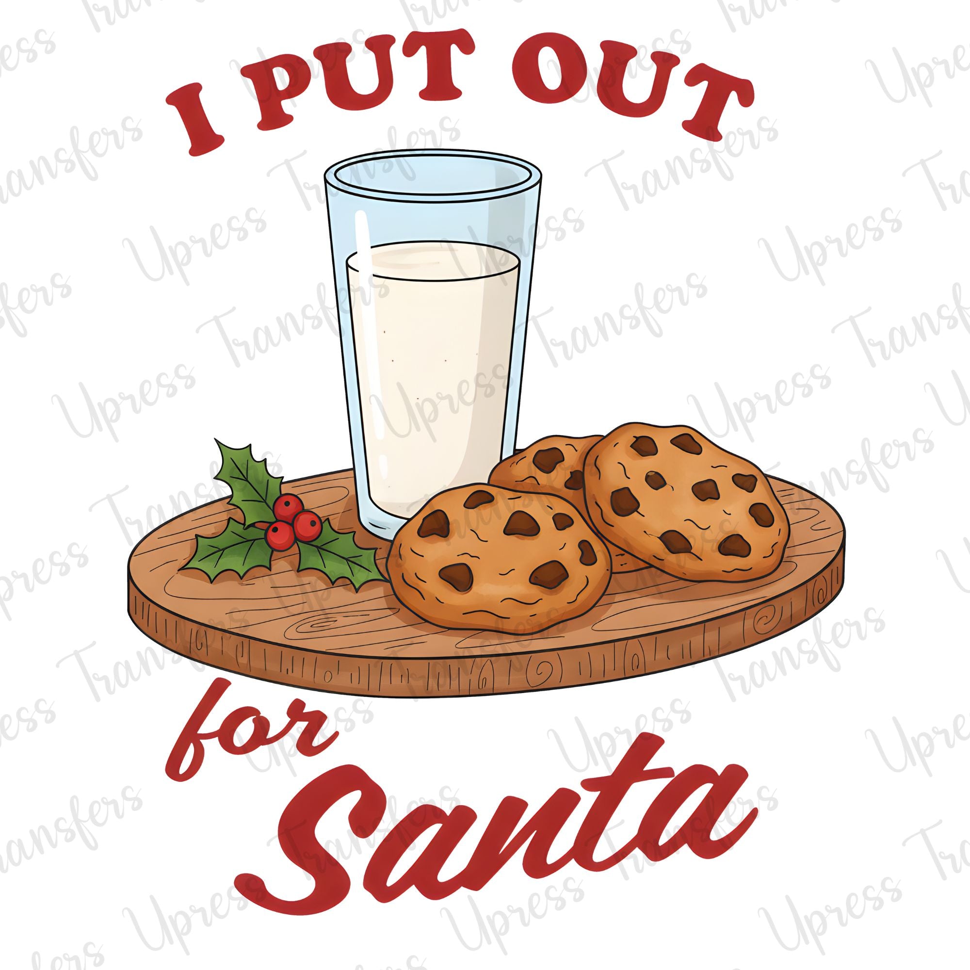 I put Out For Santa Cookies