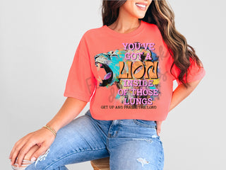 Lion inside of those Lungs