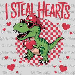I Steal Hearts Dino