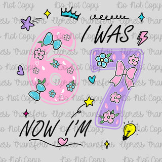 I Was Six Now I