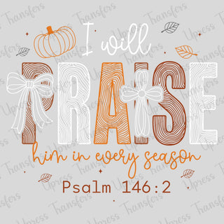 I Will Praise Lines