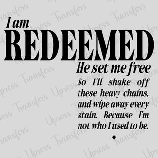 I am Redeemed Black