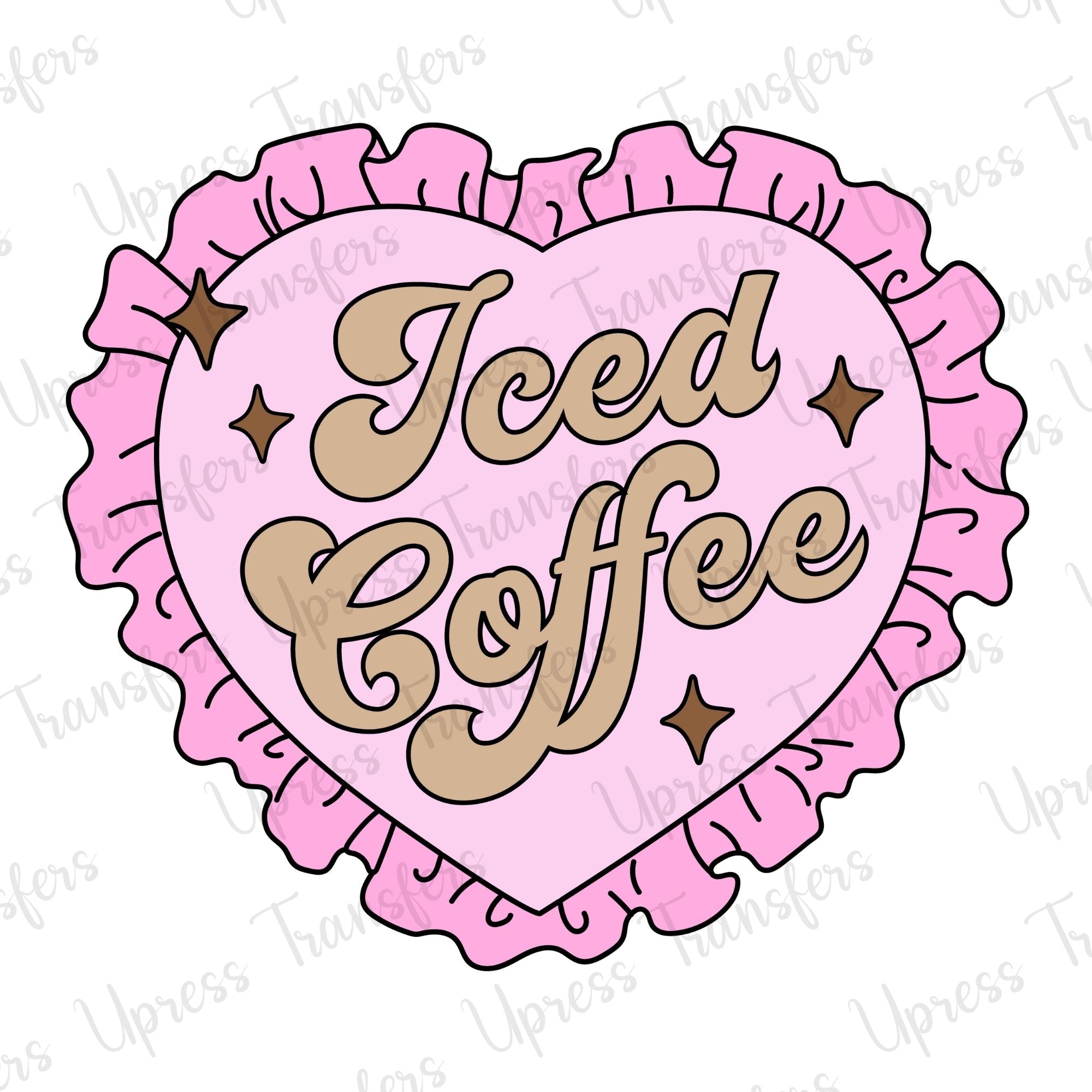 Iced Coffee Heart