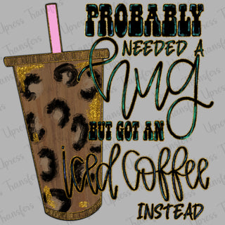 Iced Coffee Instead