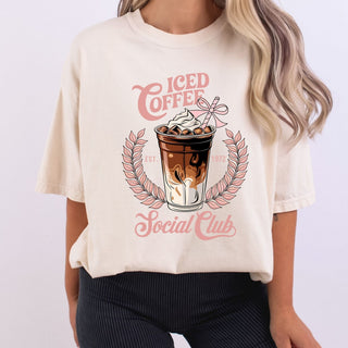 Iced Coffee Social Club Pink