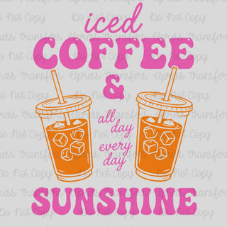 Iced Coffee and Sunshine