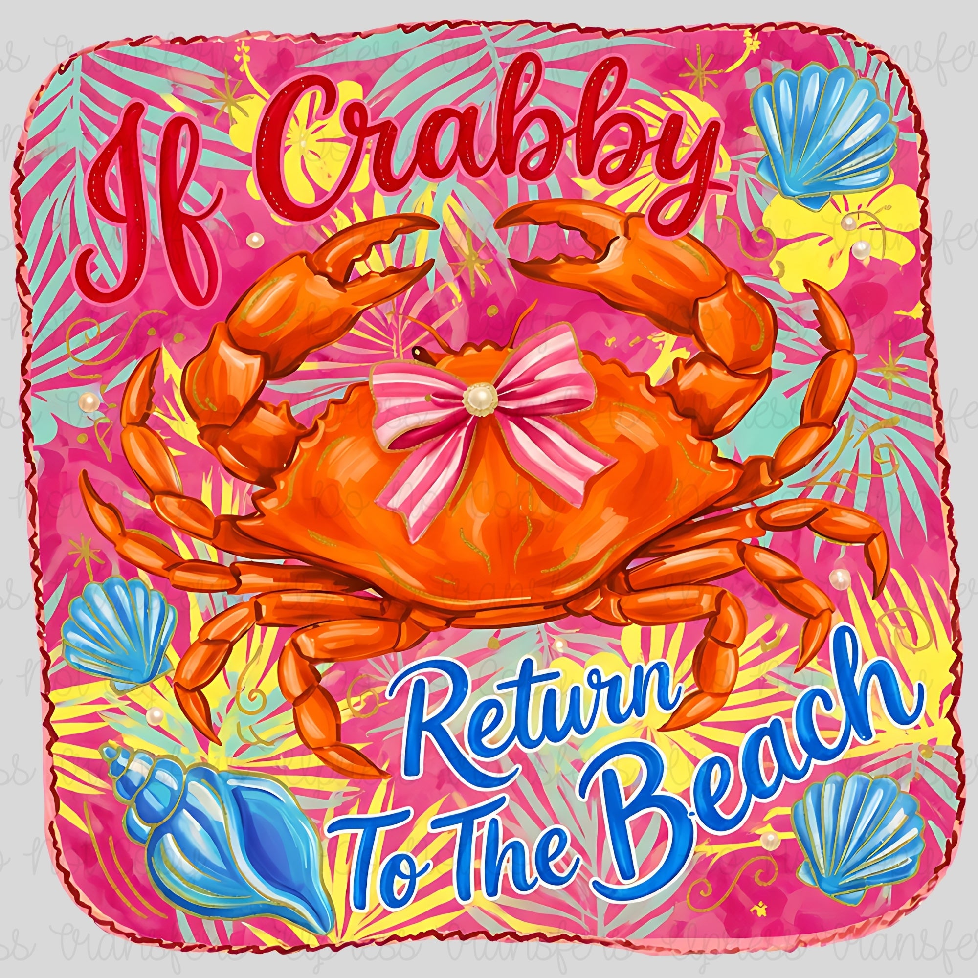 If Crabby Return To The Beach