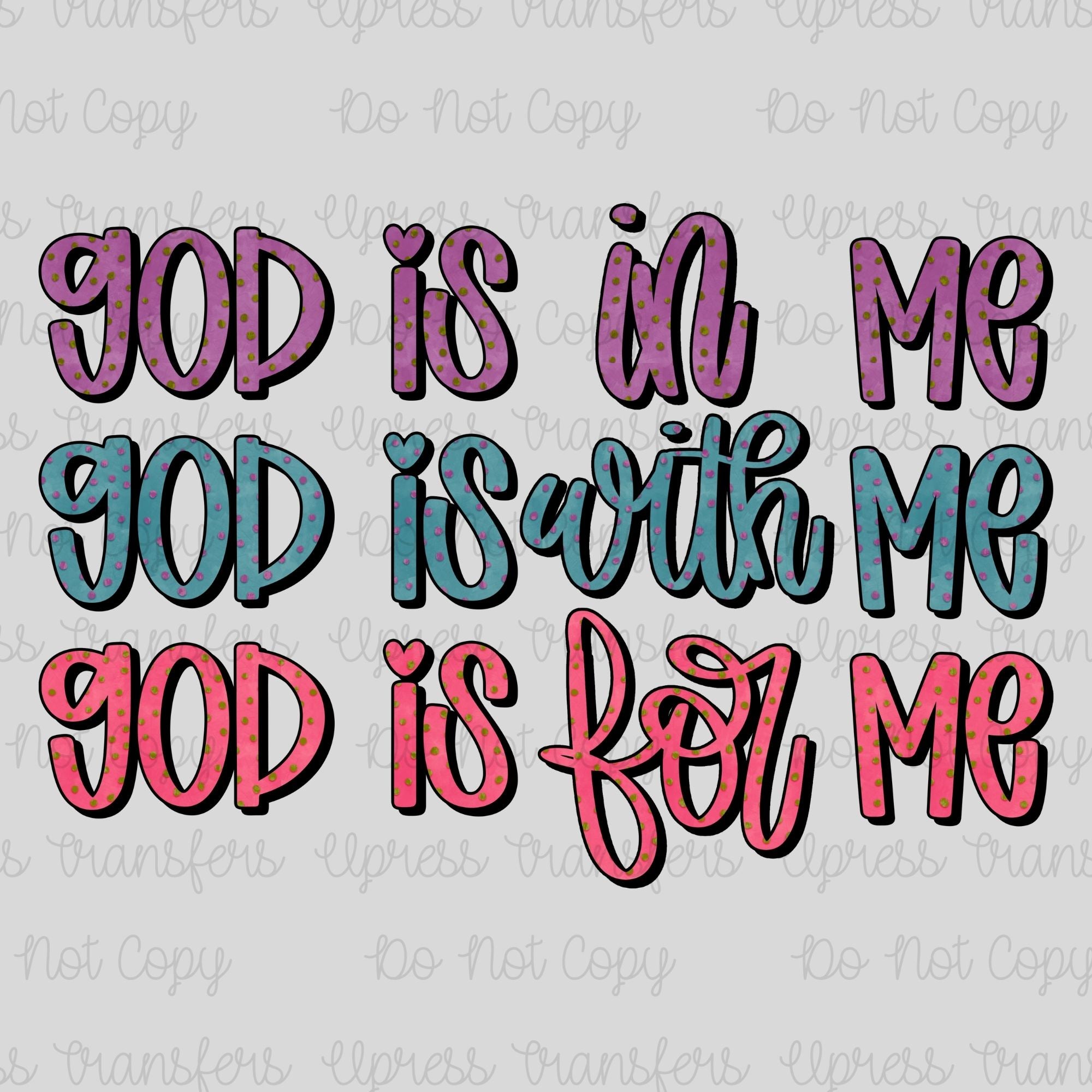 In Me With Me For Me