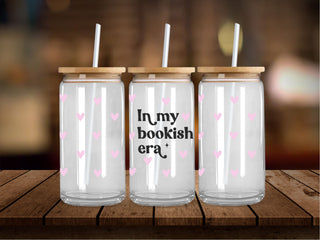 In My Bookish Era Hearts 16 Oz Wrap