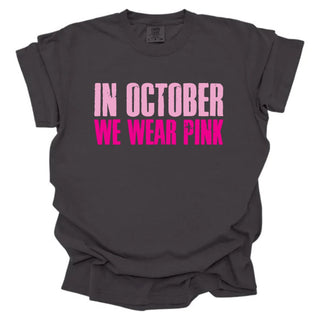 In October We Wear Pink Words