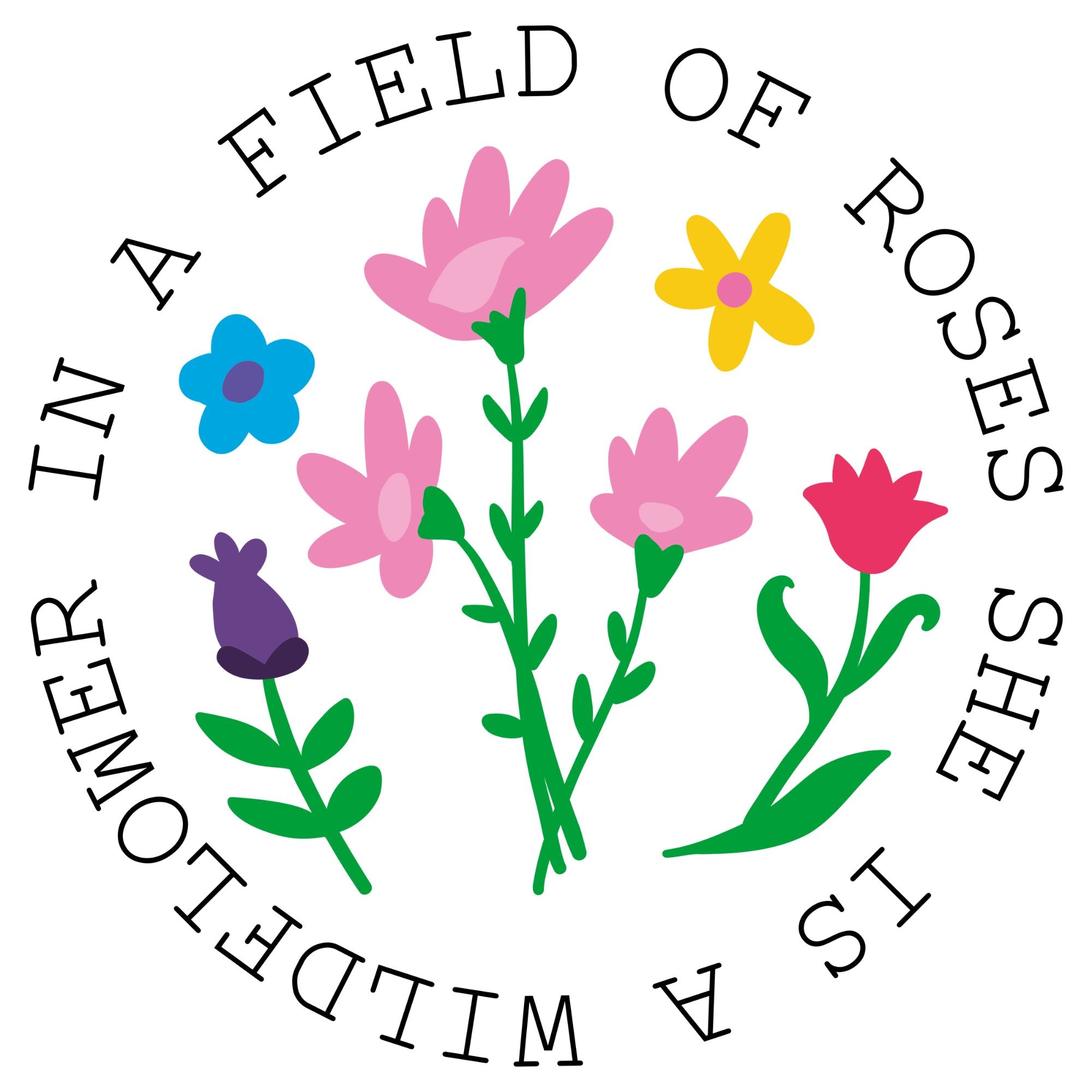 In A Field Of Roses