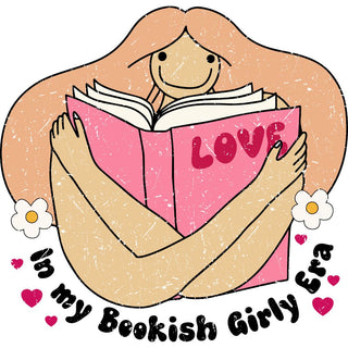 In My Bookish Girly Era Distressed