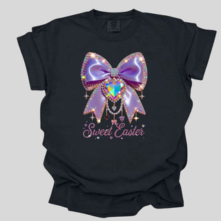Iridescent Easter Bow Rhinestones