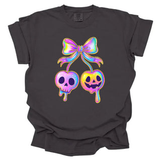 Iridescent Gold Glitter Cherries