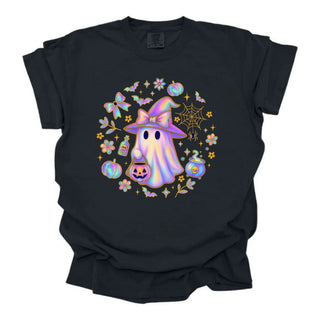 Iridescent Gold Glitter Ghost Collage