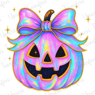 Iridescent Gold Glitter Pumpkin