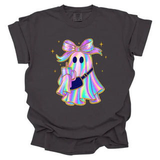 Iridescent Gold Glitter Trendy Ghost